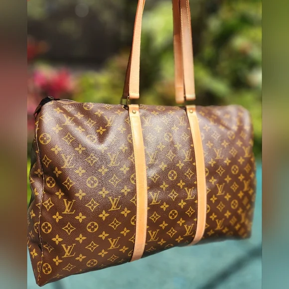 Louis Vuitton Sac Flanerie 50 Monogram Women's Bag...Huge Stunning LV Bag! - Picture 11 of 16